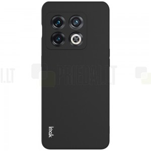 OnePlus 10 Pro Imak kieto silikono TPU juodas dėklas - nugarėlė