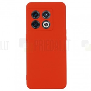 OnePlus 10 Pro Shell kieto silikono TPU raudonas dėklas - nugarėlė