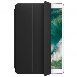 Oficialus „Apple“ Leather Smart Cover atverčiamas dėklas - juodas (iPad Pro 10.5 / iPad Air 2019)