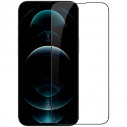 „Guardian“ Tempered Glass apsauginis ekrano stiklas 0.26 mm - juodas (iPhone 14 / 13 / 13 Pro)