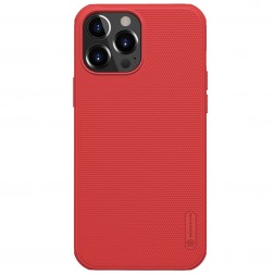 „Nillkin“ Frosted Shield Pro dėklas - raudonas (iPhone 13 Pro)