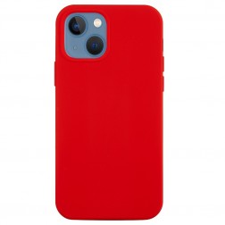 „Shell“ kieto silikono (TPU) dėklas - raudonas (iPhone 14 Plus)