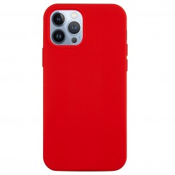 „Shell“ kieto silikono (TPU) dėklas - raudonas (iPhone 14 Pro Max)
