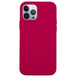 „Shell“ kieto silikono (TPU) dėklas - tamsiai rožinis (iPhone 14 Pro Max)