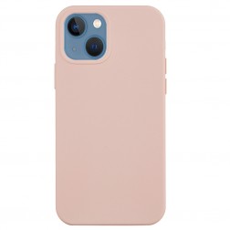 „Shell“ kieto silikono (TPU) dėklas - šviesiai rožinis (iPhone 14)