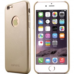 „Amorus“ Slim Leather dėklas - auksinis (iPhone 6 Plus / 6s Plus)