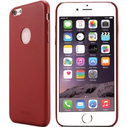 „Amorus“ Slim Leather dėklas - raudonas (iPhone 6 Plus / 6s Plus)