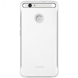 „Huawei“ Leather Case dėklas - baltas (Nova)
