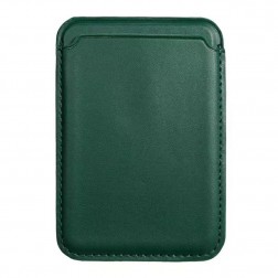 Magnetinis odinis kortelės dėklas - žalias