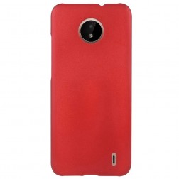 Plastikinis dėklas - raudonas (Nokia C10 / C20)