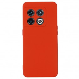 „Shell“ kieto silikono (TPU) dėklas - raudonas (OnePlus 10 Pro)