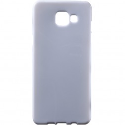 Kieto silikono (TPU) dėklas - baltas (Galaxy A5 2016)