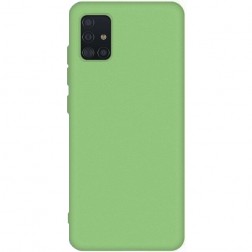 „Shell“ kieto silikono (TPU) dėklas - žalias (Galaxy A51)