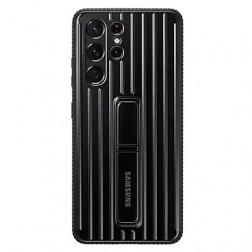 „Samsung“ Protective Standing Cover dėklas - juodas (Galaxy S21 Ultra)