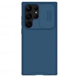 „Nillkin“ CamShield Pro dėklas - mėlynas (Galaxy S23 Ultra)