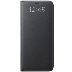 „Samsung“ Led View Cover atverčiamas dėklas - juodas (Galaxy S8)