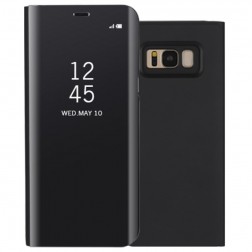 Plastikinis atverčiamas dėklas - juodas (Galaxy S8+)