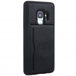 „Kickstand“ Card Holder dėklas - juodas (Galaxy S9)