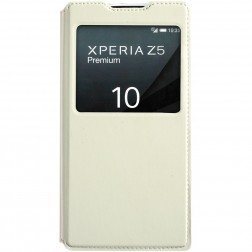 „Kalaideng“ Sun atverčiamas dėklas - baltas (Xperia Z5 Premium)