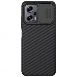 „Nillkin“ CamShield dėklas - juodas (Poco X4 GT / Redmi Note 11T Pro / Redmi Note 11T Pro+)