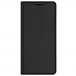 „Dux Ducis“ Skin atverčiamas dėklas - juodas (Redmi Note 11 4G / Redmi Note 11s 4G)