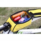 Roswheel geltonas dėklas - dviračio krepšys (XL)