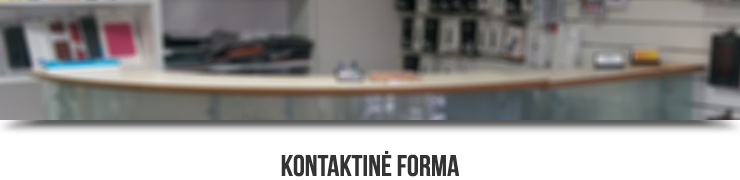 Turite klausimų? Parašykite mums, užpildydami kontaktinę formą